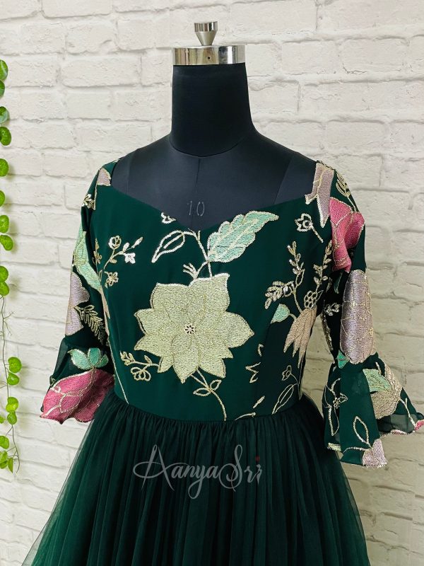 Green Floral Ombre (2)