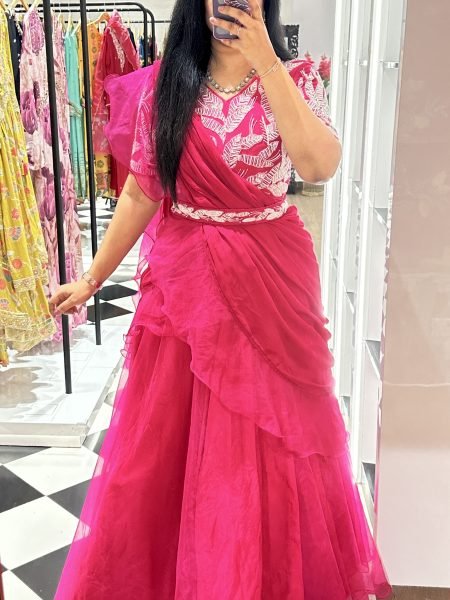 Julia saree gown